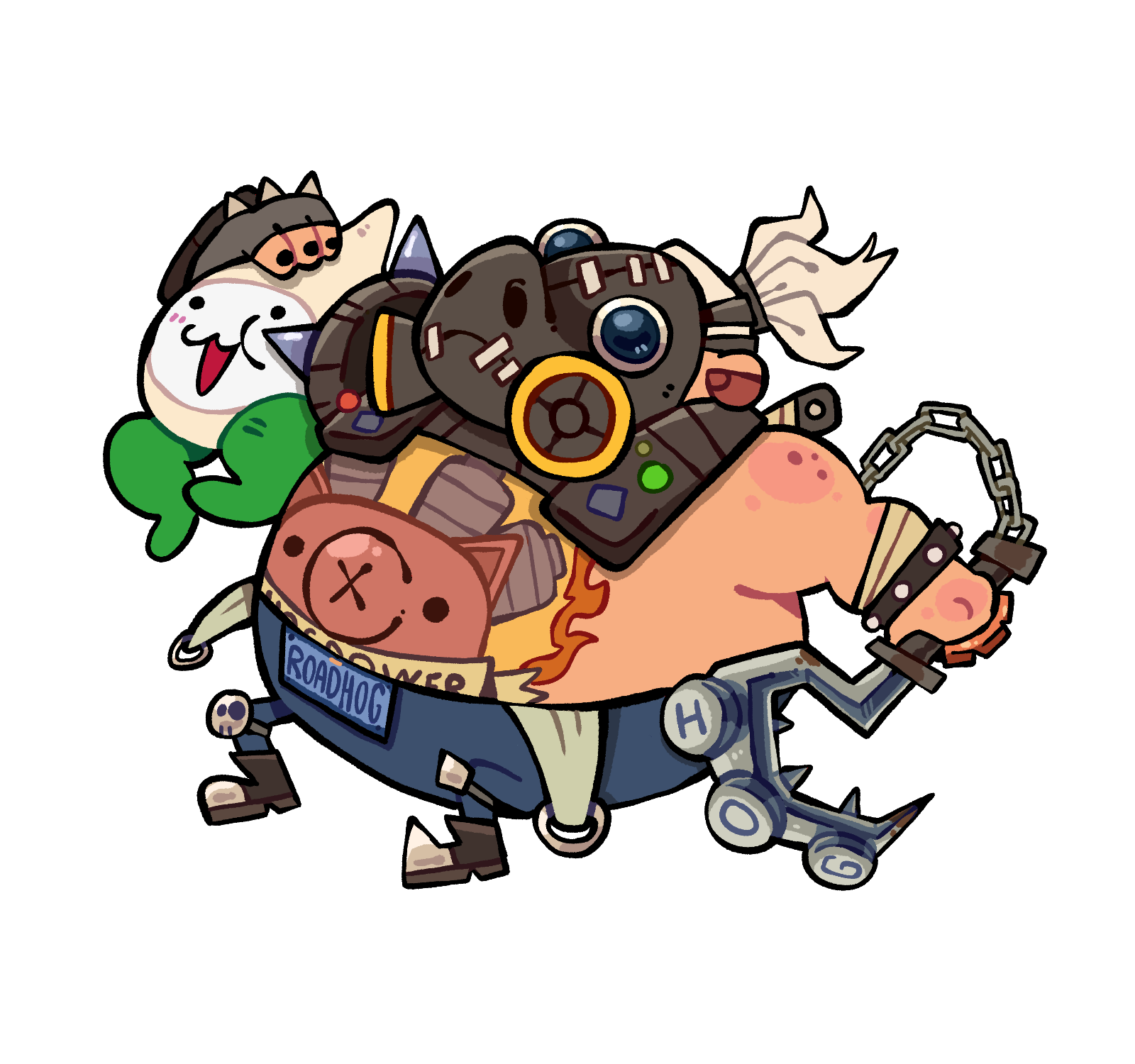 Llavero Roadhog